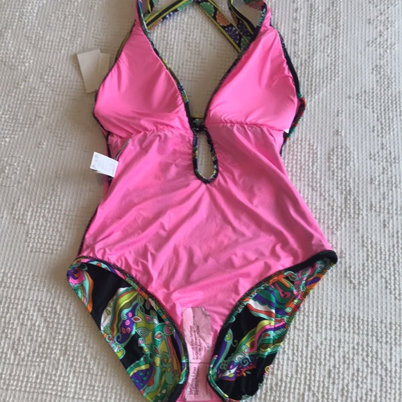 NWT Trina Turk One Piece Swimsuit - Picture 7 of 10